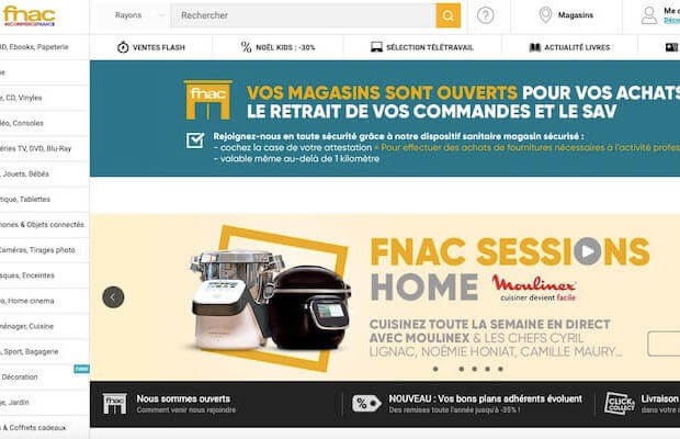 site fnac